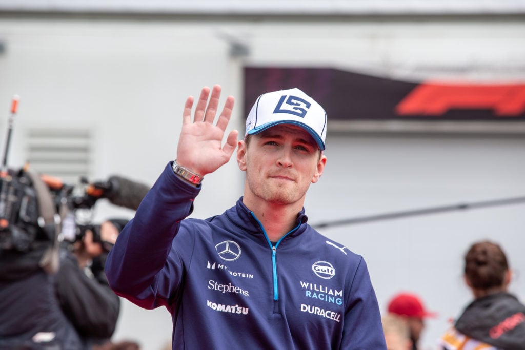 Logan Sargeant of the United States is driving the (2) Williams Racing FW46 Mercedes during the Formula 1 AWS Grand Prix Du Canada in Montreal, Can...