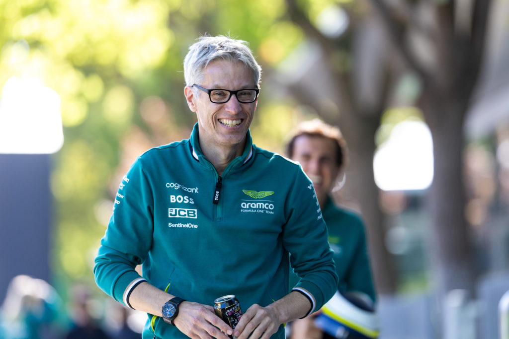 Aston Martin Team Principal Mike Krack in the paddock during previews ahead of the F1 Grand Prix of China at Shanghai International Circuit on Apri...