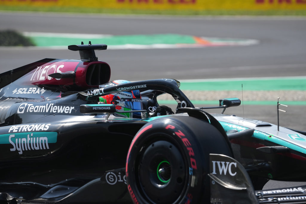 Kimi Antonelli of Italy, Mercedes-AMG Petronas Formula One Team during the Motorsport of the FORMULA 1 PIRELLI GRAN PREMIO D'ITALIA 2024 at Autodro...