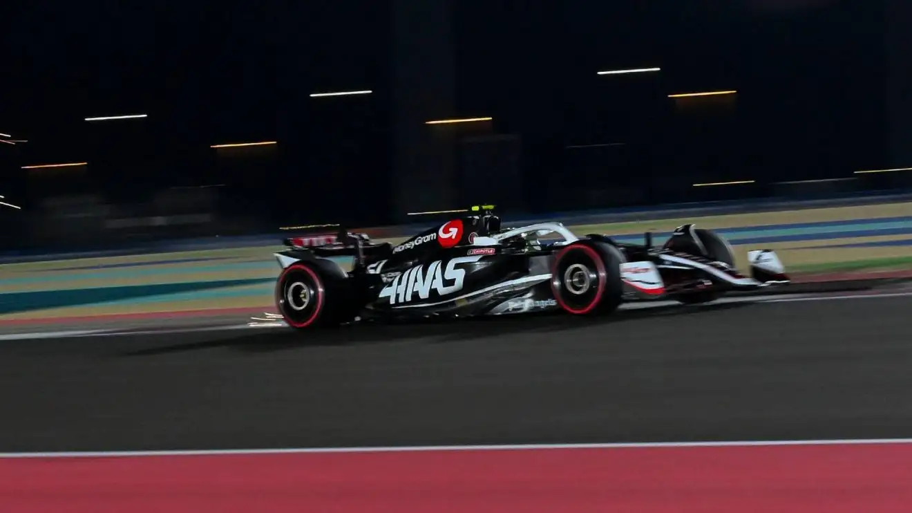 Nico Hulkenberg, Haas, 2024 Qatar Grand Prix.