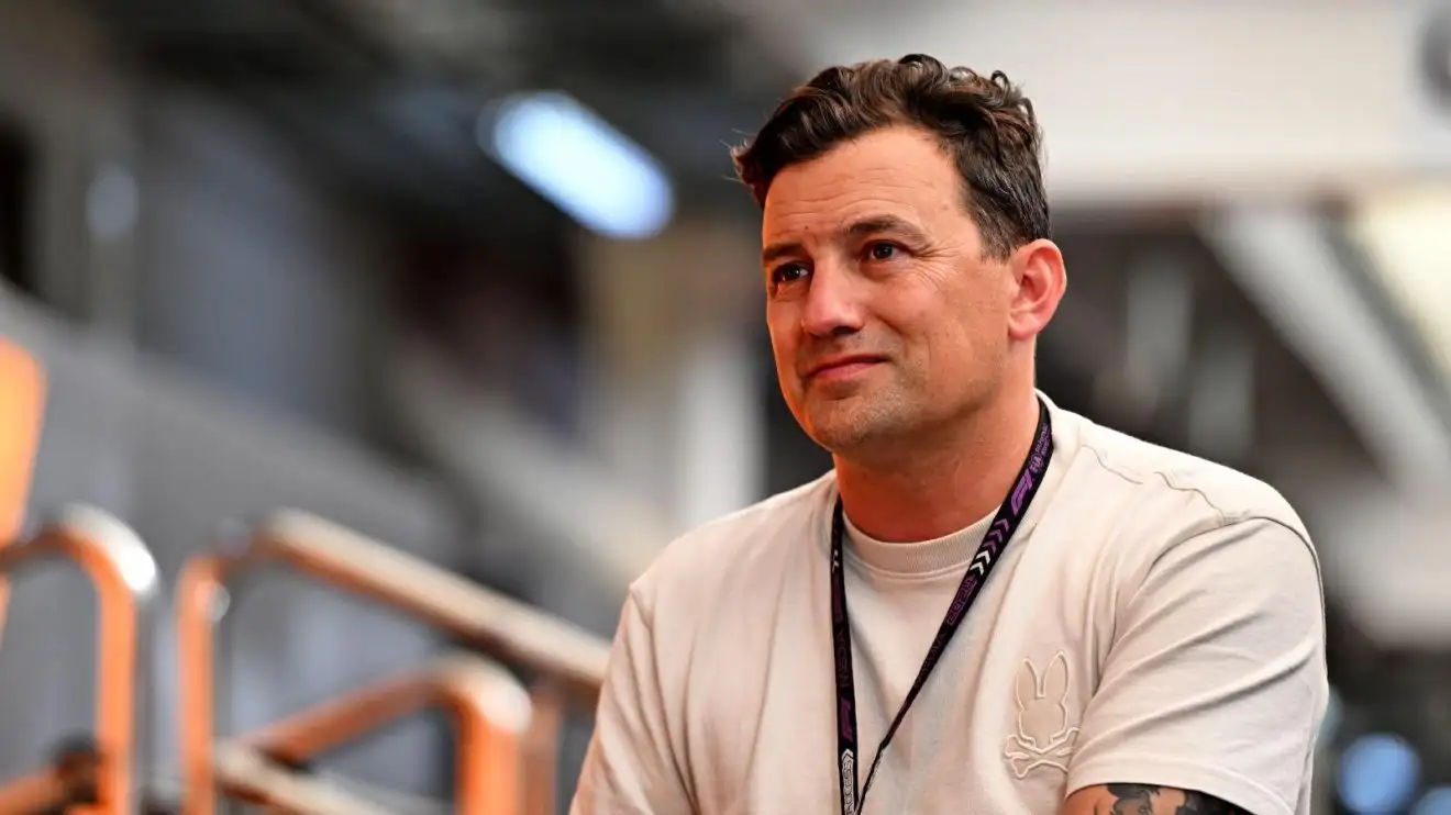 c-729 Will Buxton in the F1 paddock.