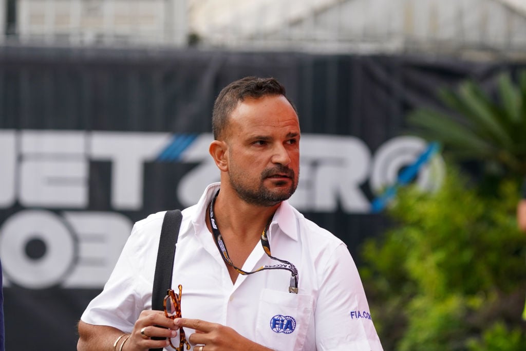 gettyimages-1639214601 Vitantonio Liuzzi during the Formula 1 Pirelli Gran Premio d'Italia 2023 on September 1st, 2023 in Monza, Italy.