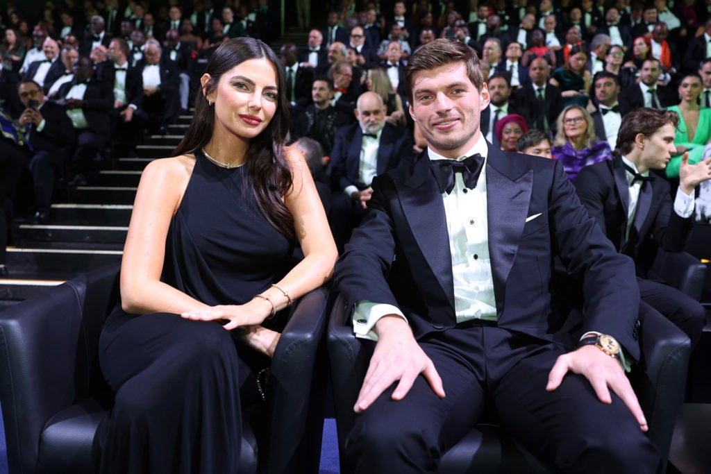 gettyimages-2189817417-1024x683-1 In this handout provided by Federation Internationale de l'Automobile (FIA), Max Verstappen of Netherlands and Oracle Red Bull Racing and his partn...