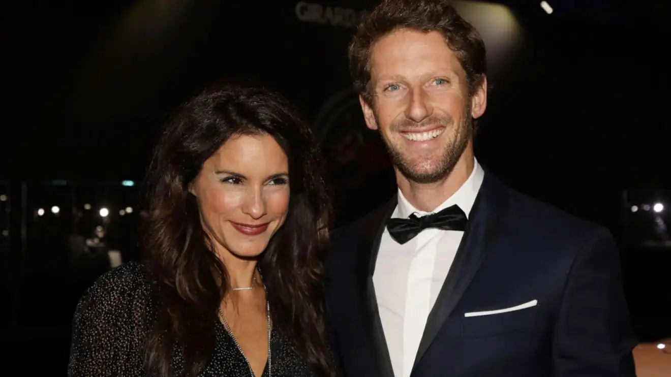 Marion and Romain Grosjean