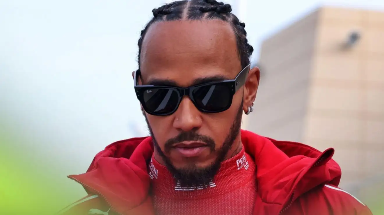 c-307 Ferrari's Lewis Hamilton pictured at F1 testing 2025 in Bahrain
