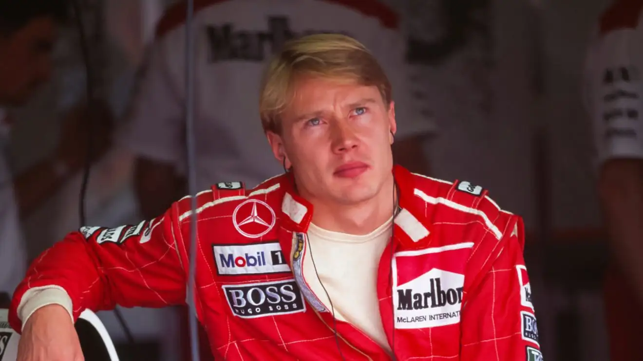 c-403 Mika Hakkinen raced for McLaren in 1995