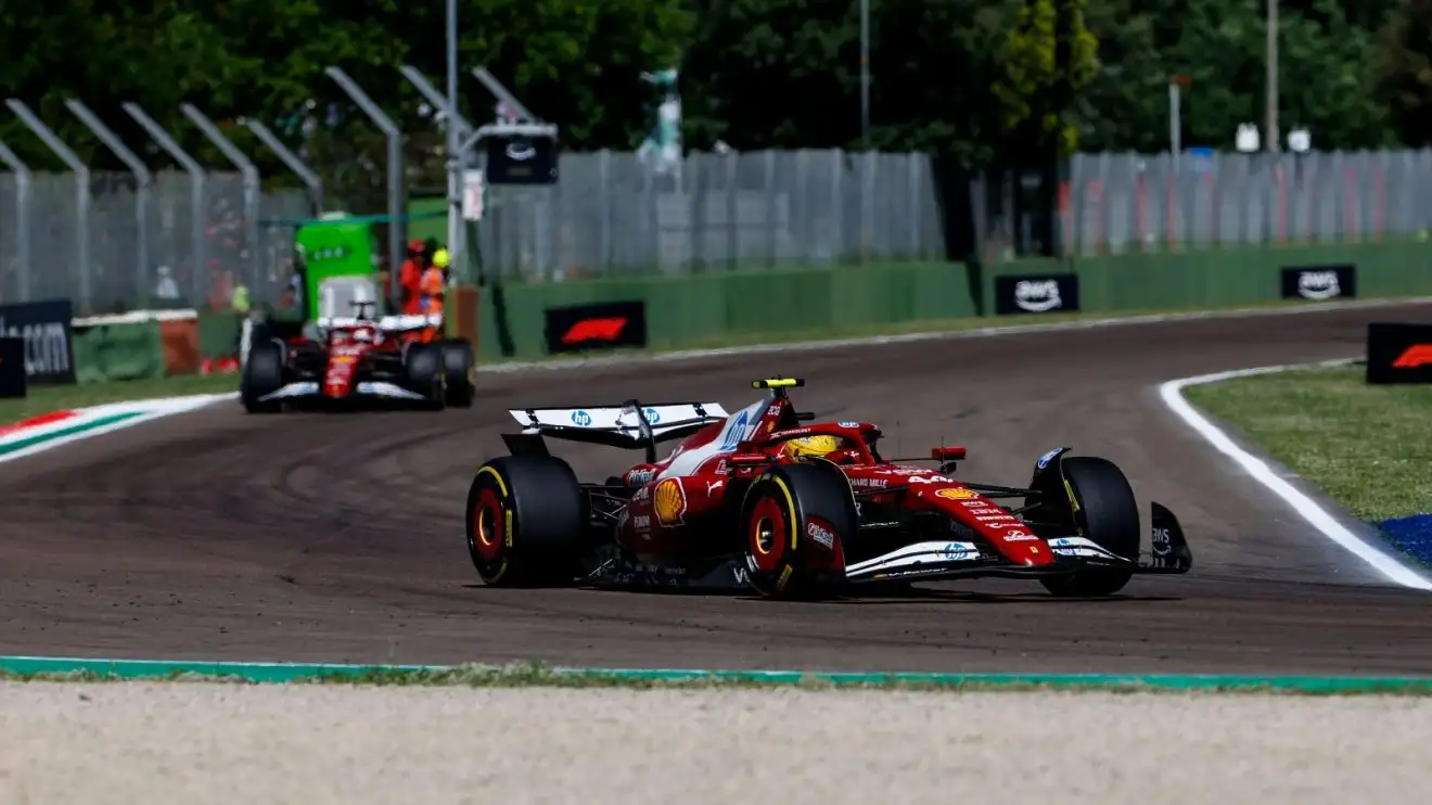 c-1026 Charles Leclerc and Lewis Hamilton