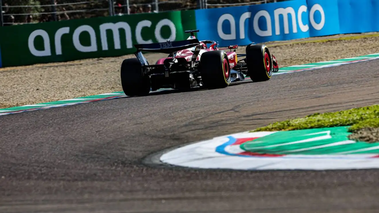 c-1071 Charles Leclerc, Ferrari, 2025 Emilia Romagna Grand Prix.