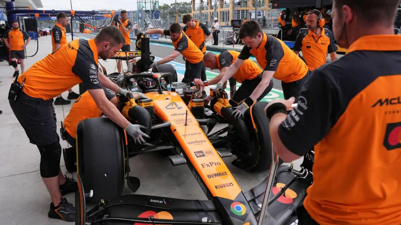 c-112 Lando Norris, McLaren, 2025 Miami Grand Prix.