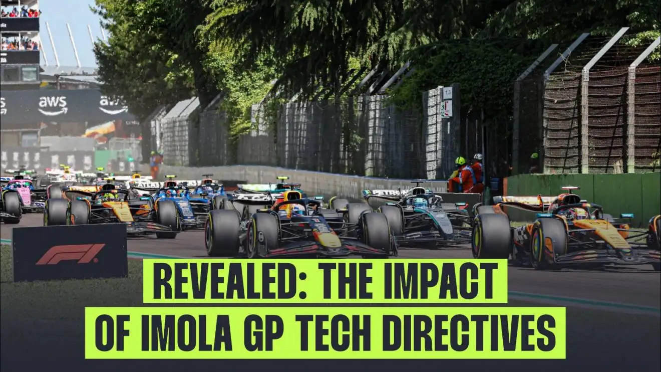 c-1125 The race start of the 2025 Emilia Romagna Grand Prix.