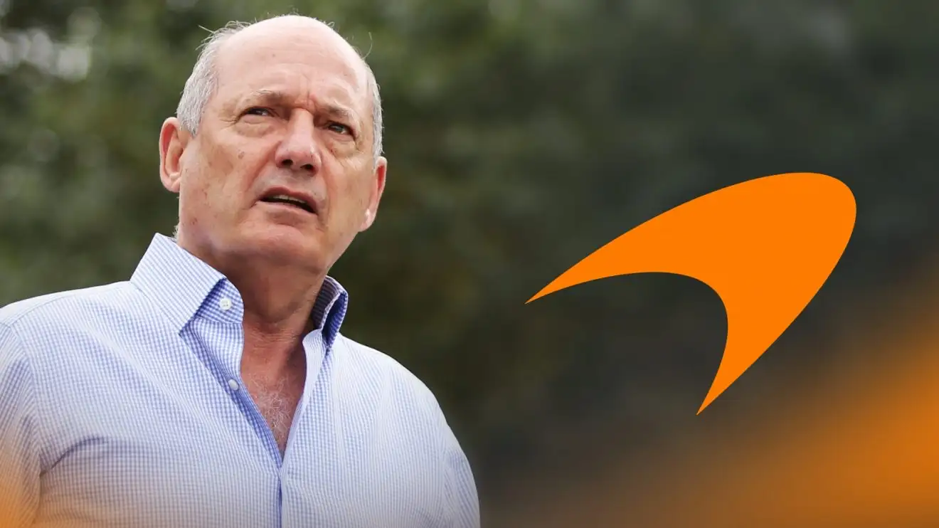 c-1152 Ron Dennis and the McLaren logo
