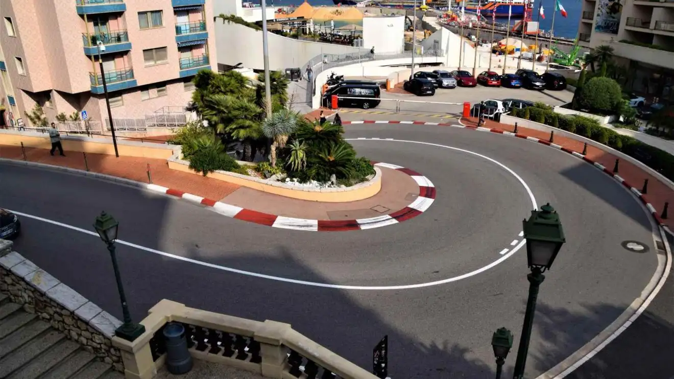 c-1254 A view of the Fairmont Hairpin in Monaco.