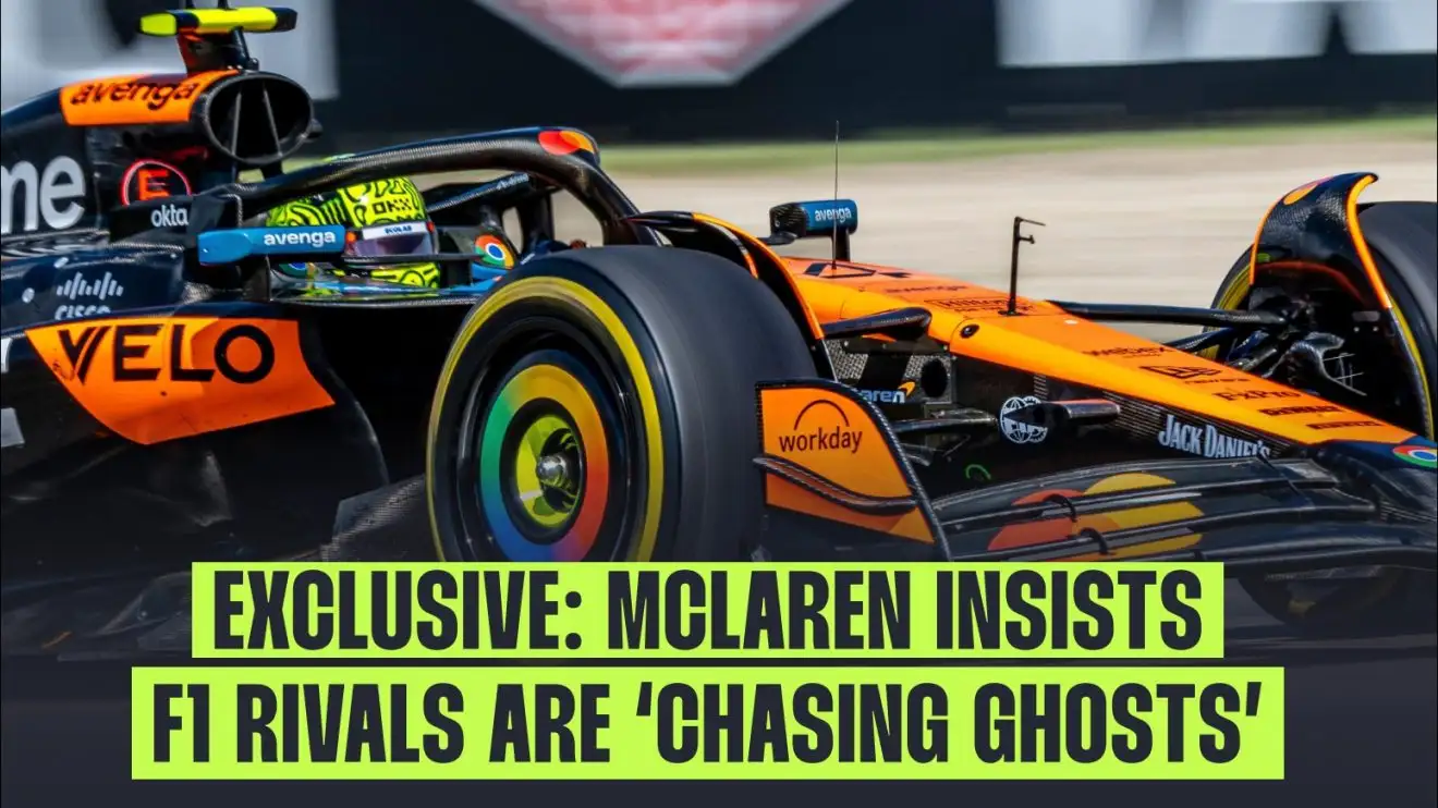 c-1263 Lando Norris on track in the McLaren MCL39