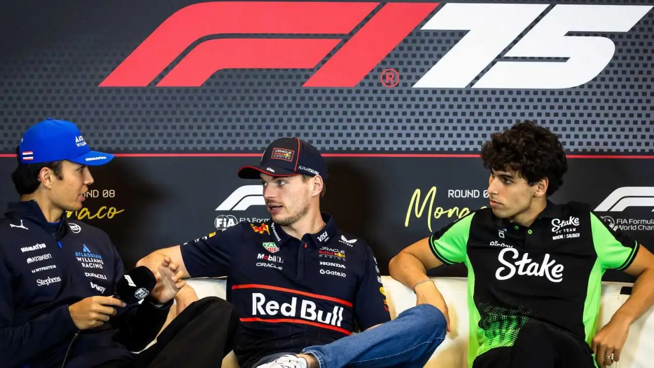 c-1266 Alex Albon Max Verstappen Gabriel Bortoleto Williams Red Bull Sauber Monaco Grand Prix PlanetF1