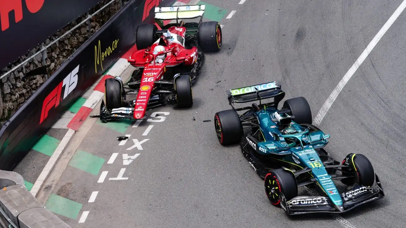 c-1293 Charles Leclerc and Lance Stroll