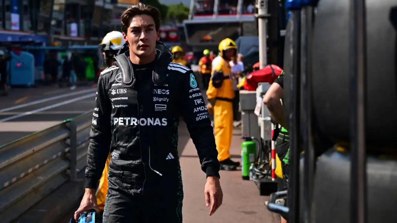 c-1395 George Russell Mercedes Monaco Grand Prix Formula 1 F1 PlanetF1