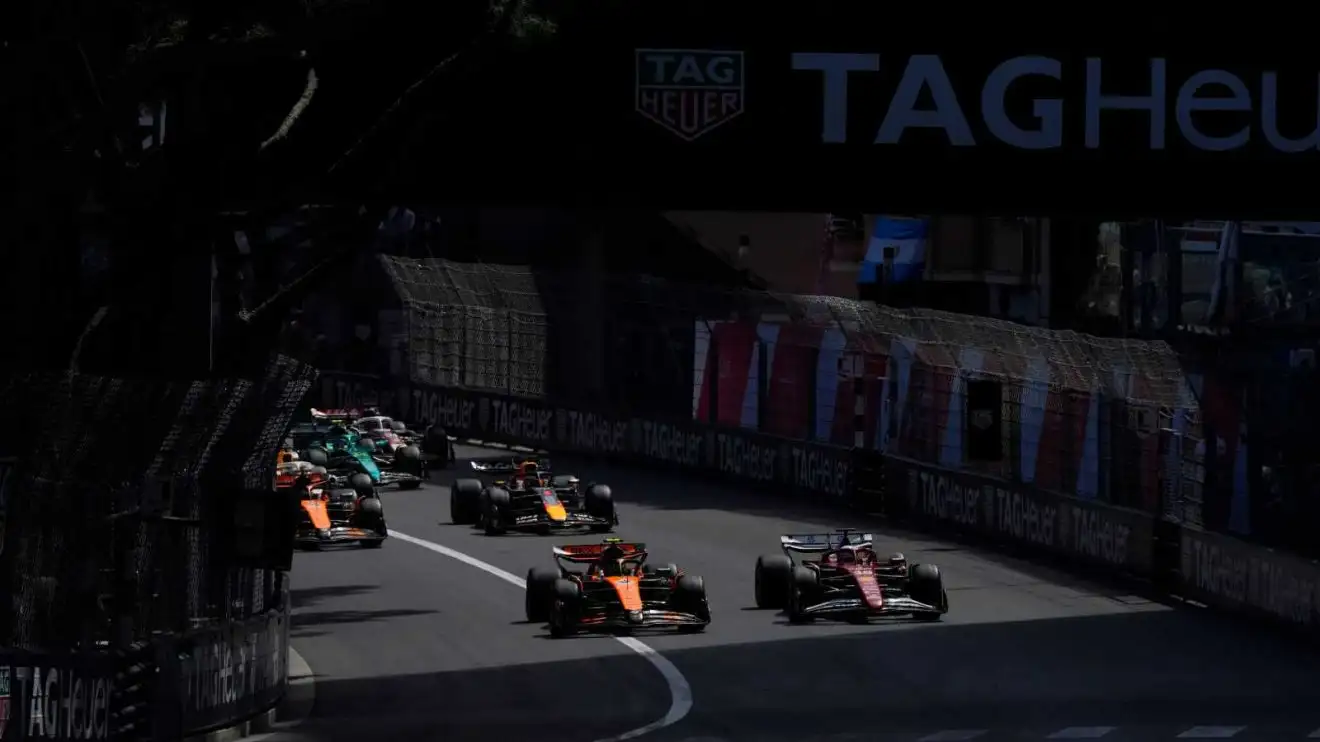 c-1455 Lando Norris McLaren Charles Leclerc Ferrari Formula 1 F1 Monaco Grand Prix Monaco GP PlanetF1