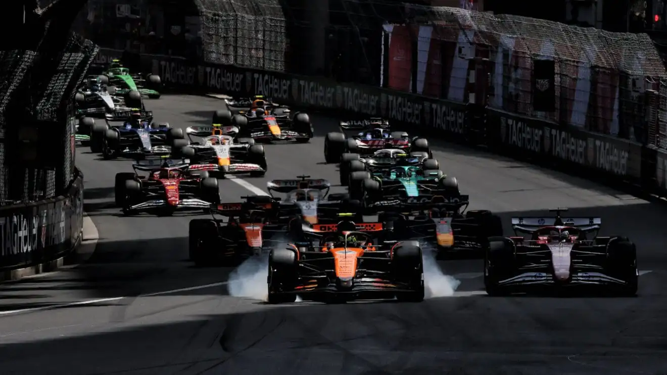 c-1514 The start of the Monaco GP