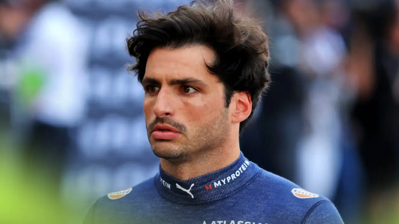 c-1550 Williams driver Carlos Sainz pictured at the 2025 Monaco Grand Prix