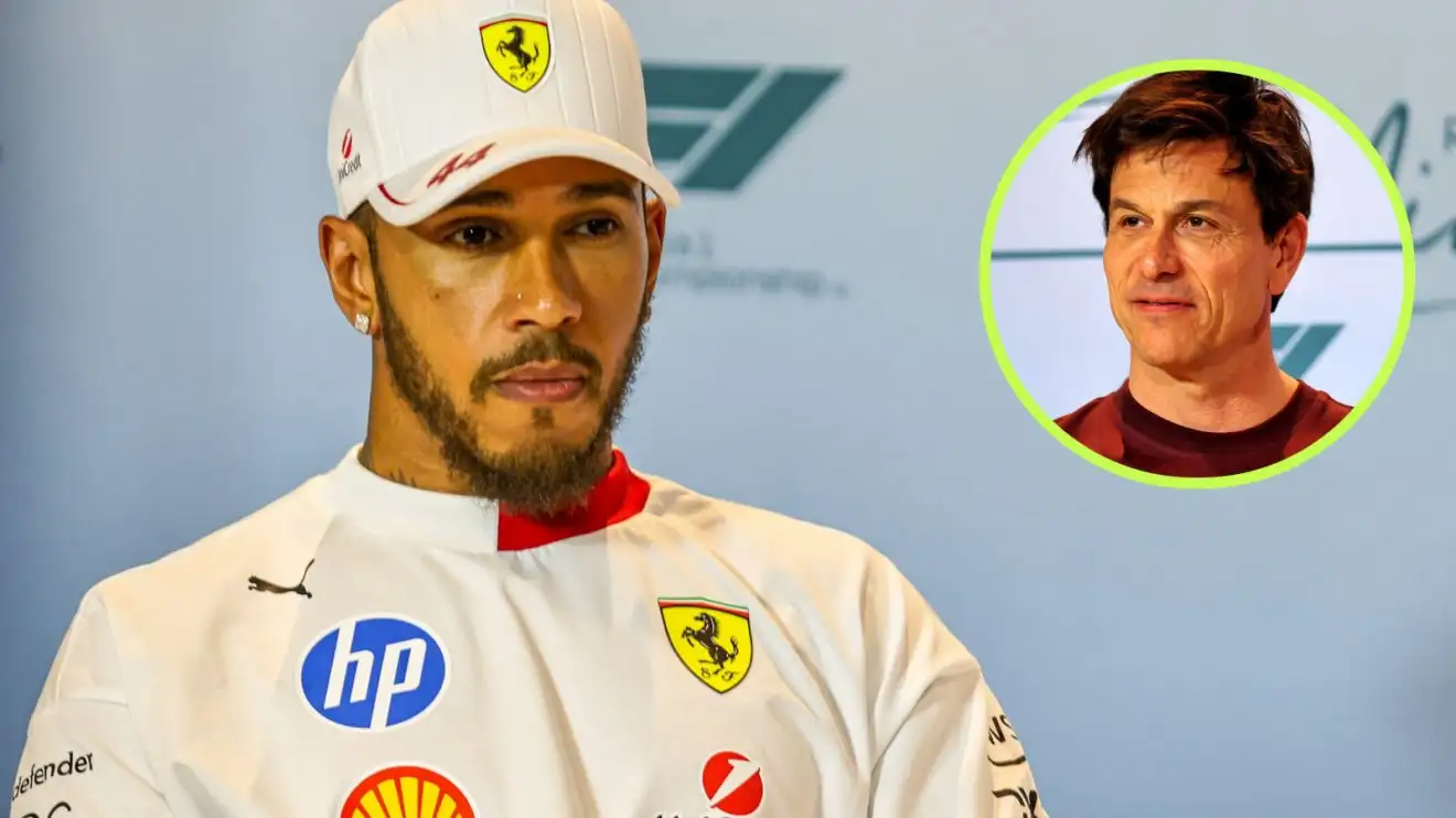c-157 Toto Wolff and Lewis Hamilton