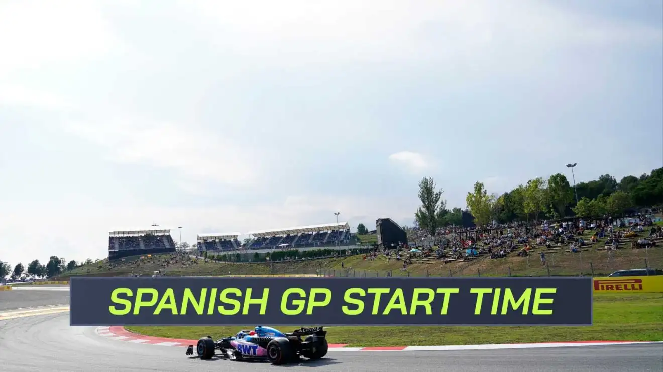 c-1726 F1 start time, Spanish Grand Prix qualifying.
