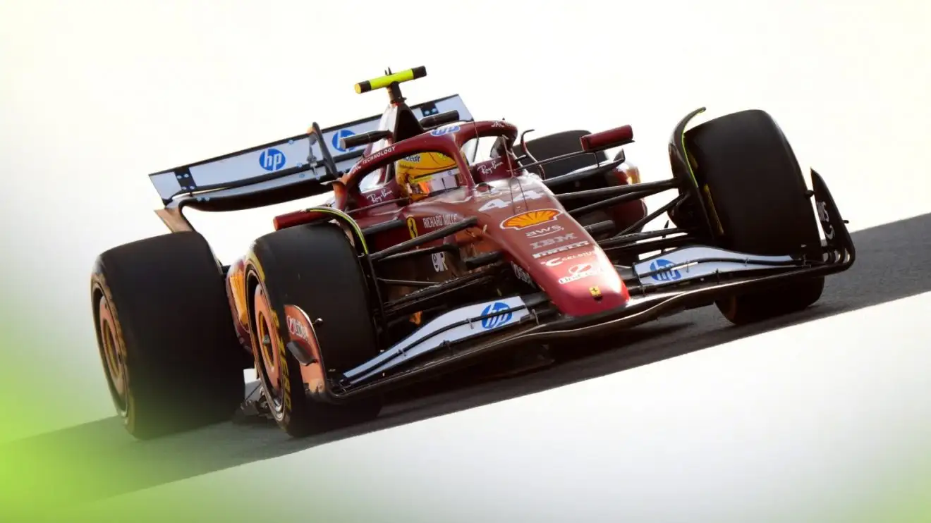 c-1750 Lewis Hamilton driving the Ferrari SF-25 at the 2025 Spanish Grand Prix