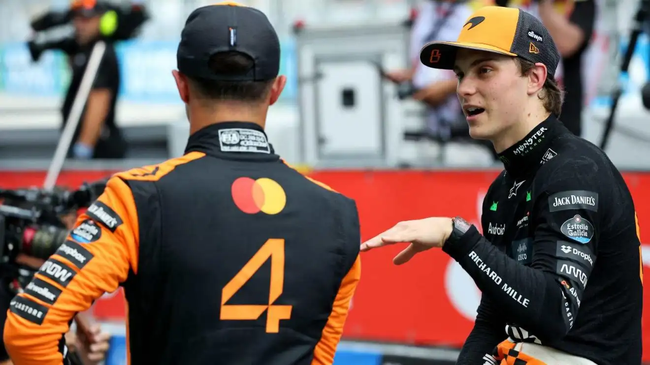 c-1819 Lando Norris Oscar Piastri Formula 1 F1 PlanetF1 McLaren Spanish GP