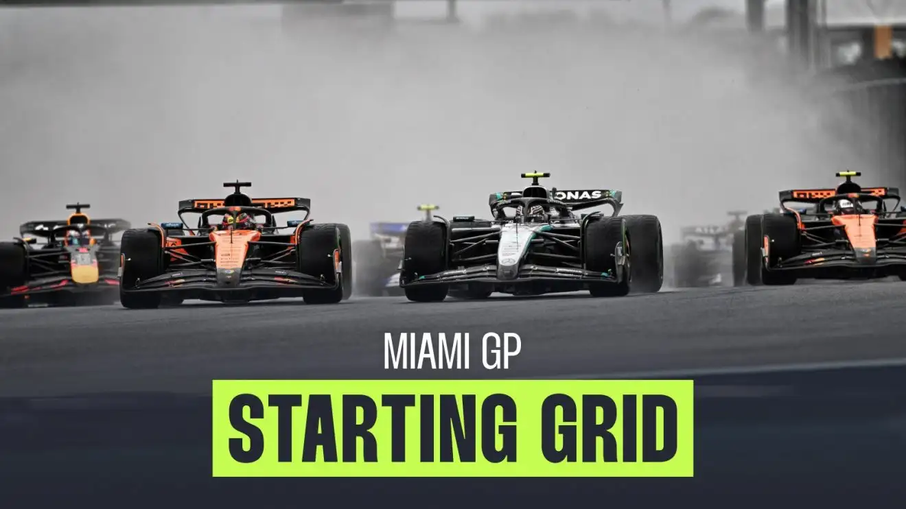 c-214 F1 drivers during the Miami sprint