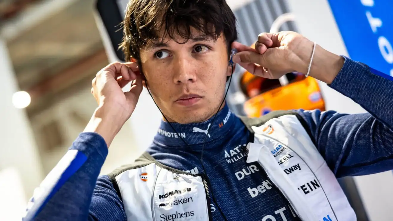 c-247 Alex Albon lost P4 in the Miami Sprint