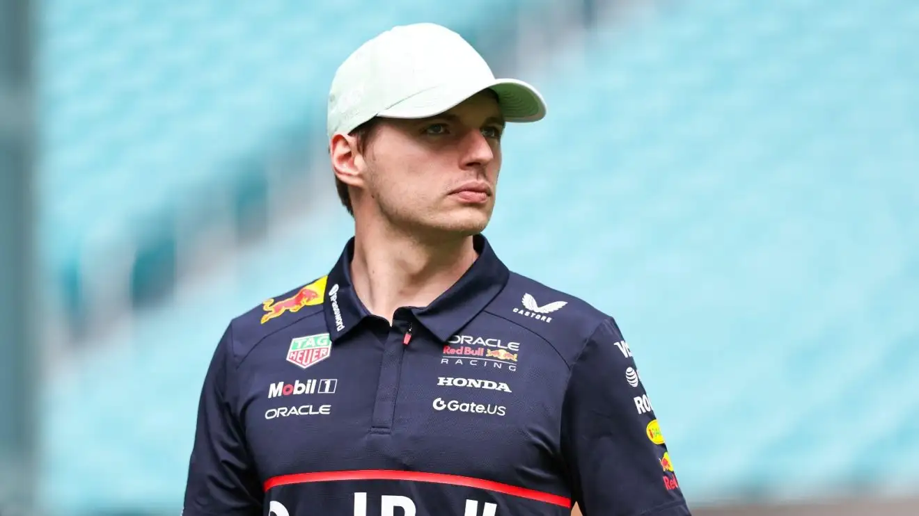 c-512 Max Verstappen arrives in Miami