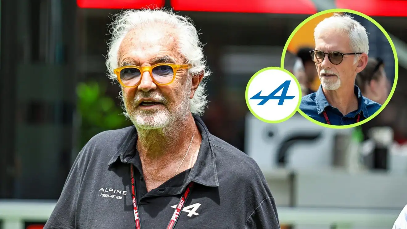 c-527 Flavio Briatore and Damon Hill