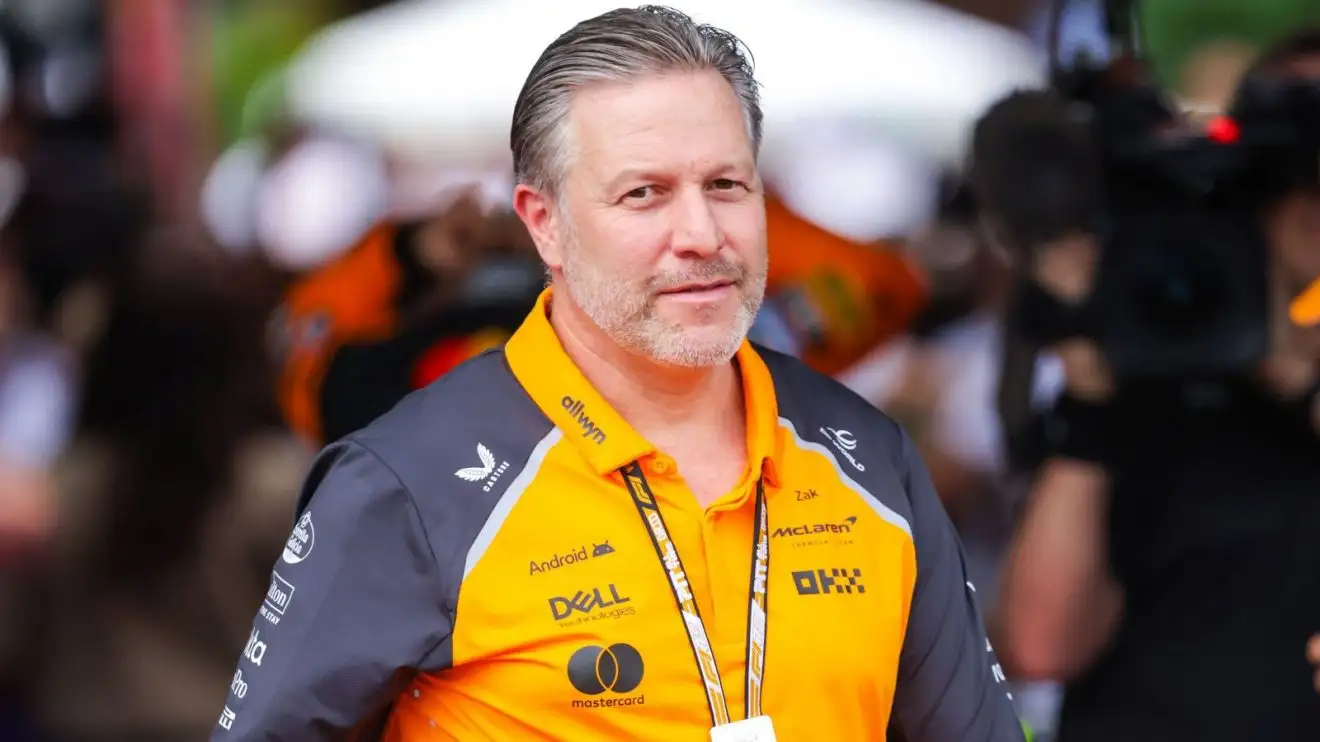 c-536 McLaren Racing CEO Zak Brown in the paddock at the 2025 Australian Grand Prix