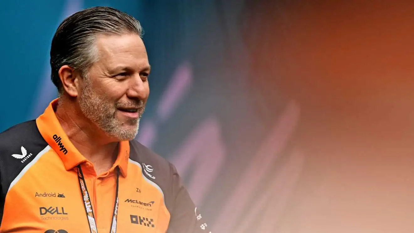 c-587 Zak Brown McLaren Miami Grand Prix Formula 1 F1 PlanetF1