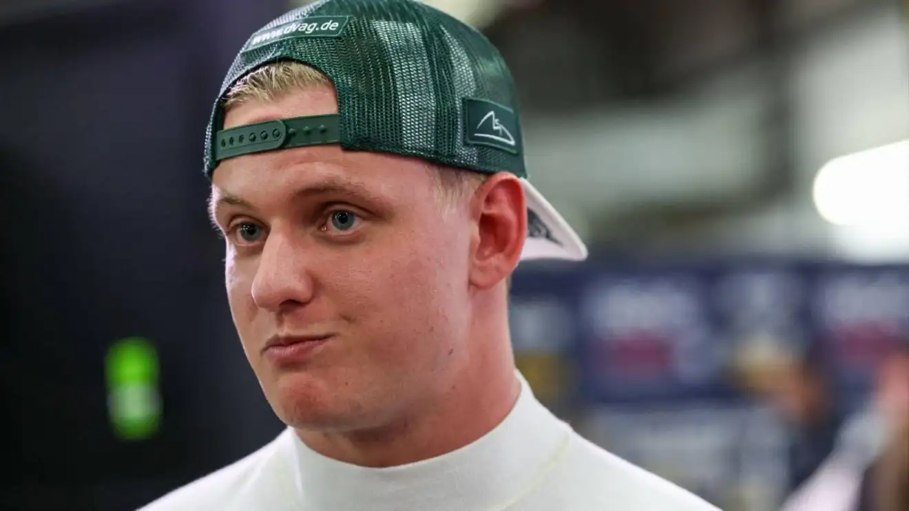 c-632 Former F1 driver Mick Schumacher pictured at the Race of Champions 2025.