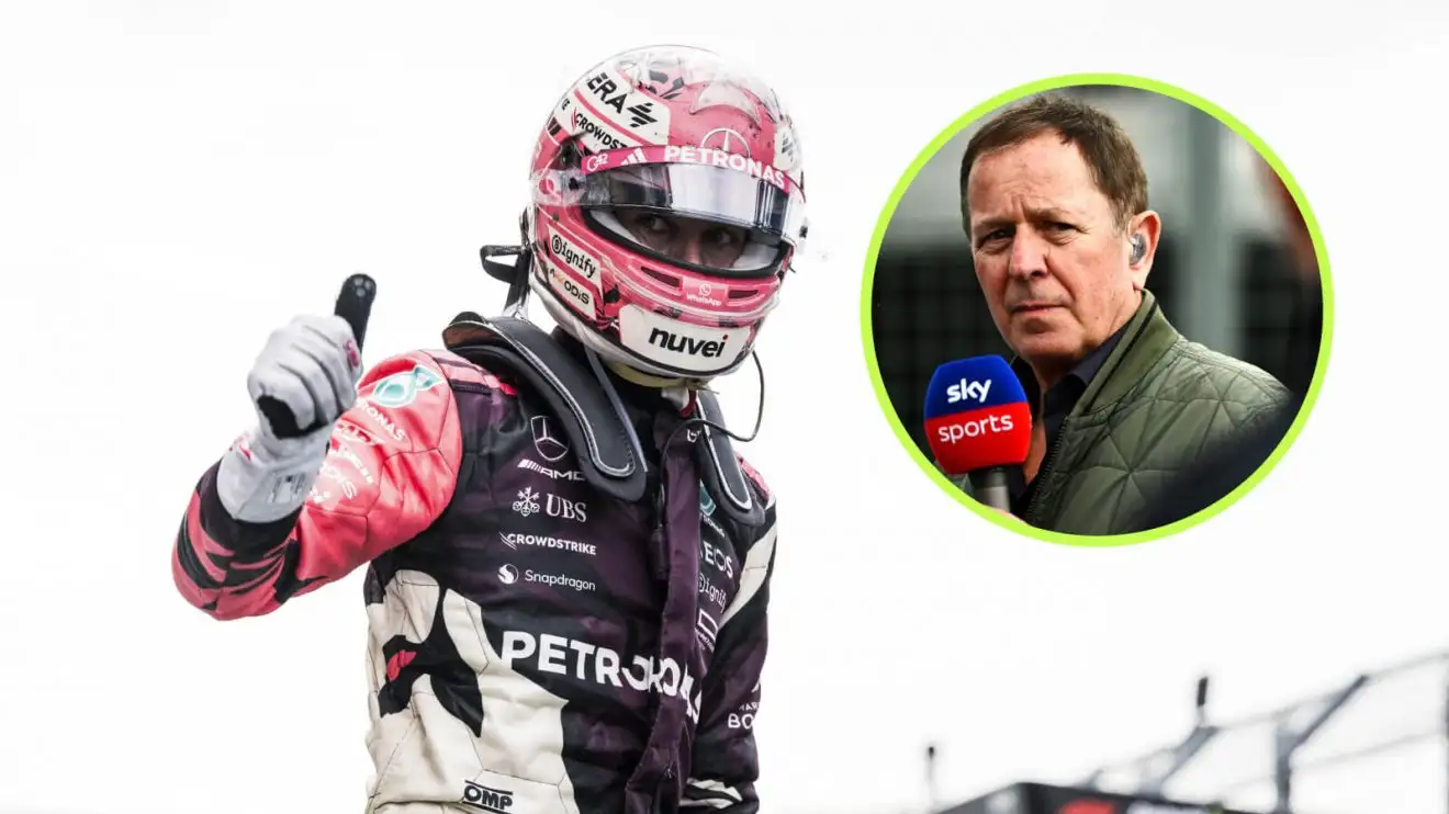 c-650 George Russell and Martin Brundle