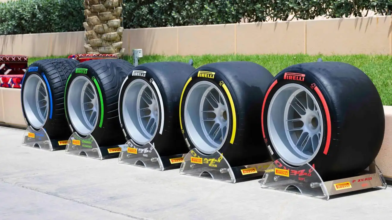 c-689 Pirelli F1 2025 tyre range