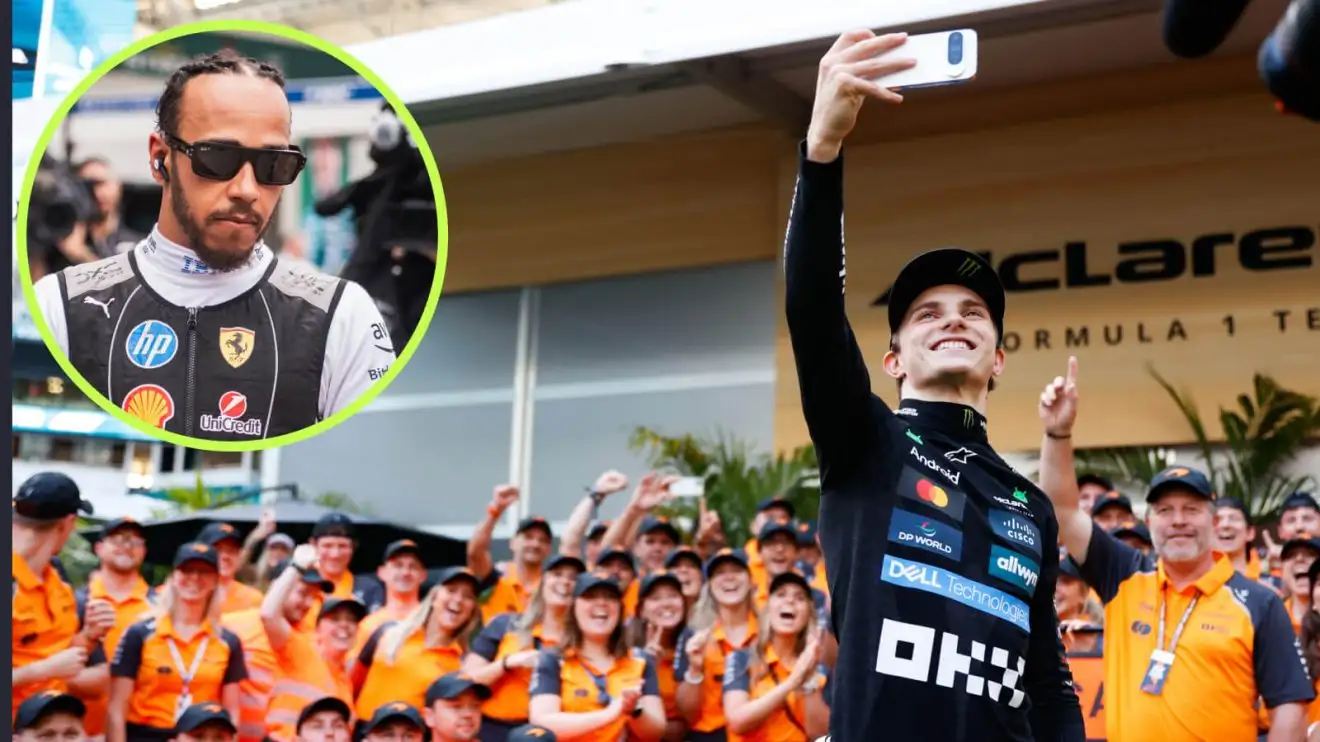 c-692 Lewis Hamilton and Oscar Piastri
