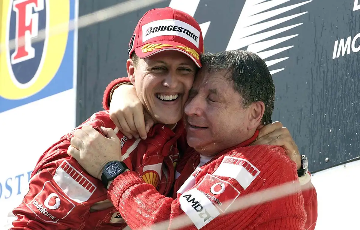 c-76 Michael Schumacher Jean Todt