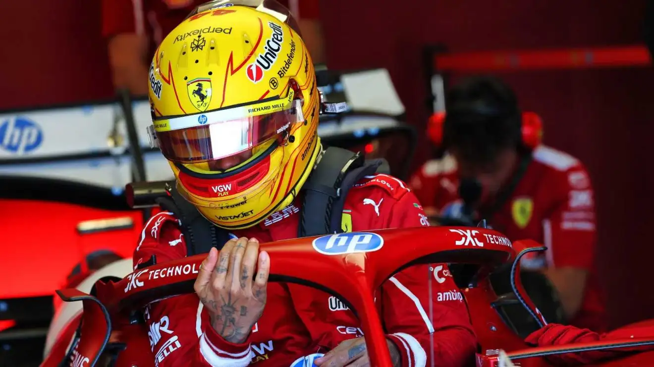 c-893 Lewis Hamilton Ferrari Emilia Romagna Grand Prix Imola PlanetF1