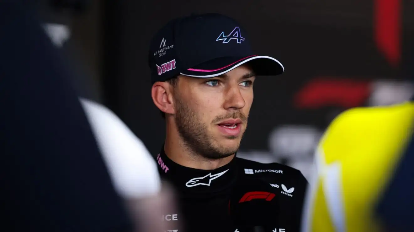 c-920 Pierre Gasly speaking the media