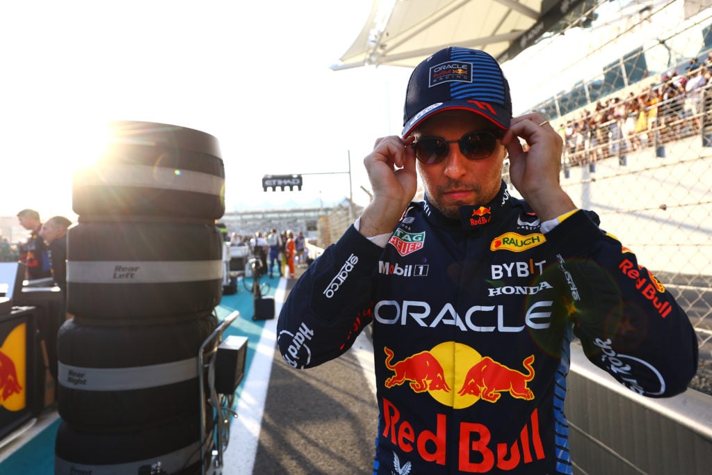 Sergio Perez at the 2024 Abu Dhabi Grand Prix