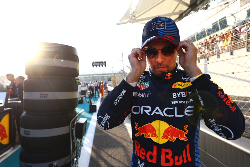 Red Bull Racing driver Sergio Perez at the 2024 Abu Dhabi Grand Prix