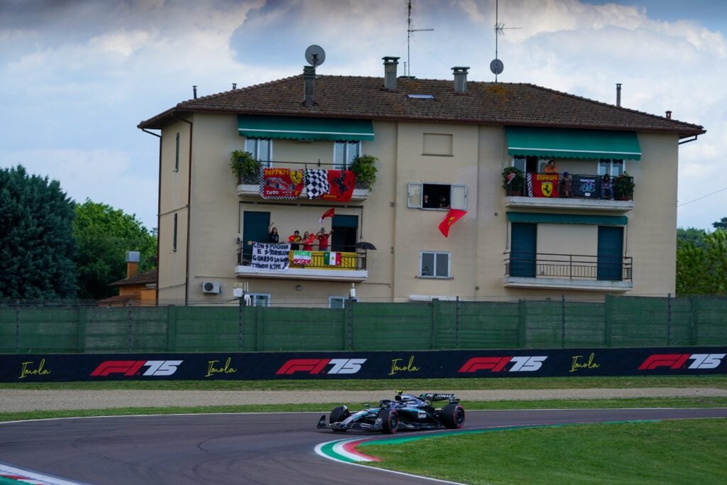 gettyimages-2215057783-1024x683-1 Mercedes driver Andrea Kimi Antonelli on track during qualifying for the 2025 F1 Emilia Romagna Grand Prix at Imola
