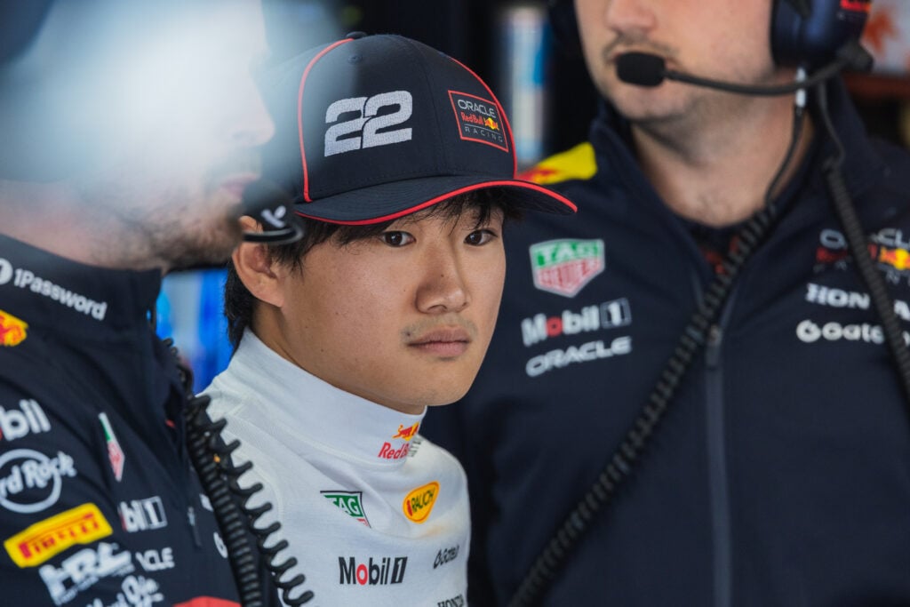 gettyimages-2215111532-1024x683-1 Yuki Tsunoda of Japan and Oracle Red Bull Racing during Free