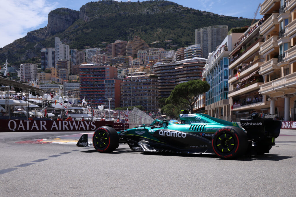 gettyimages-2216515655-1024x683-1 Fernando Alonso of Aston Martin on track during the 2025 F1 Monaco Grand Prix