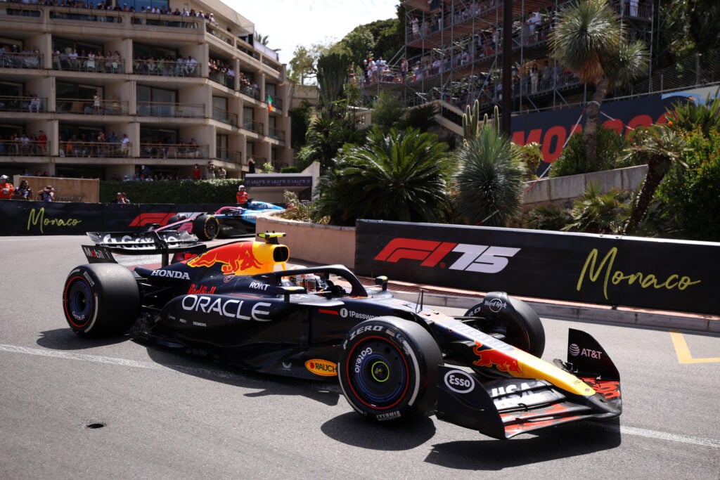 gettyimages-2216520666-1024x683-1 Red Bull Racing driver Yuki Tsunoda on track at the 2025 Monaco Grand Prix