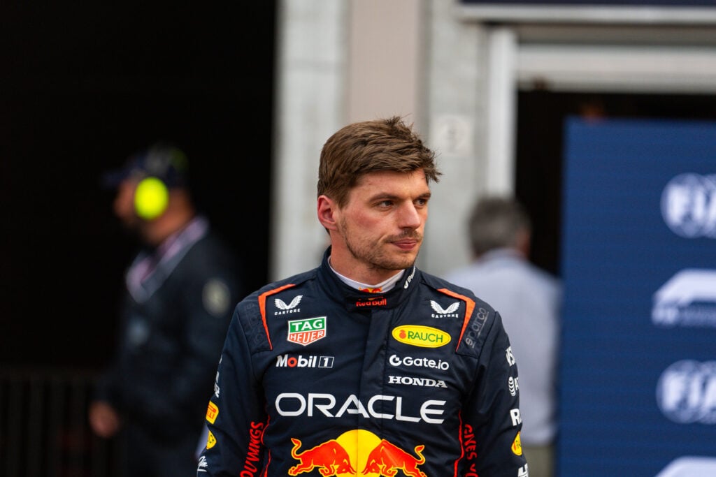 Oracle Red Bull Racing 1 Team's Dutch driver Max Verstappen
