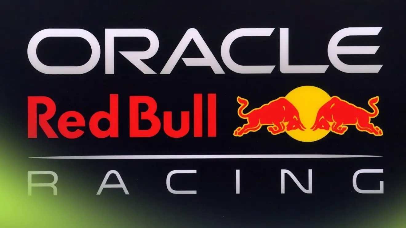 c-1045 The Red Bull Racing logo displayed at Bahrain F1 2025 testing