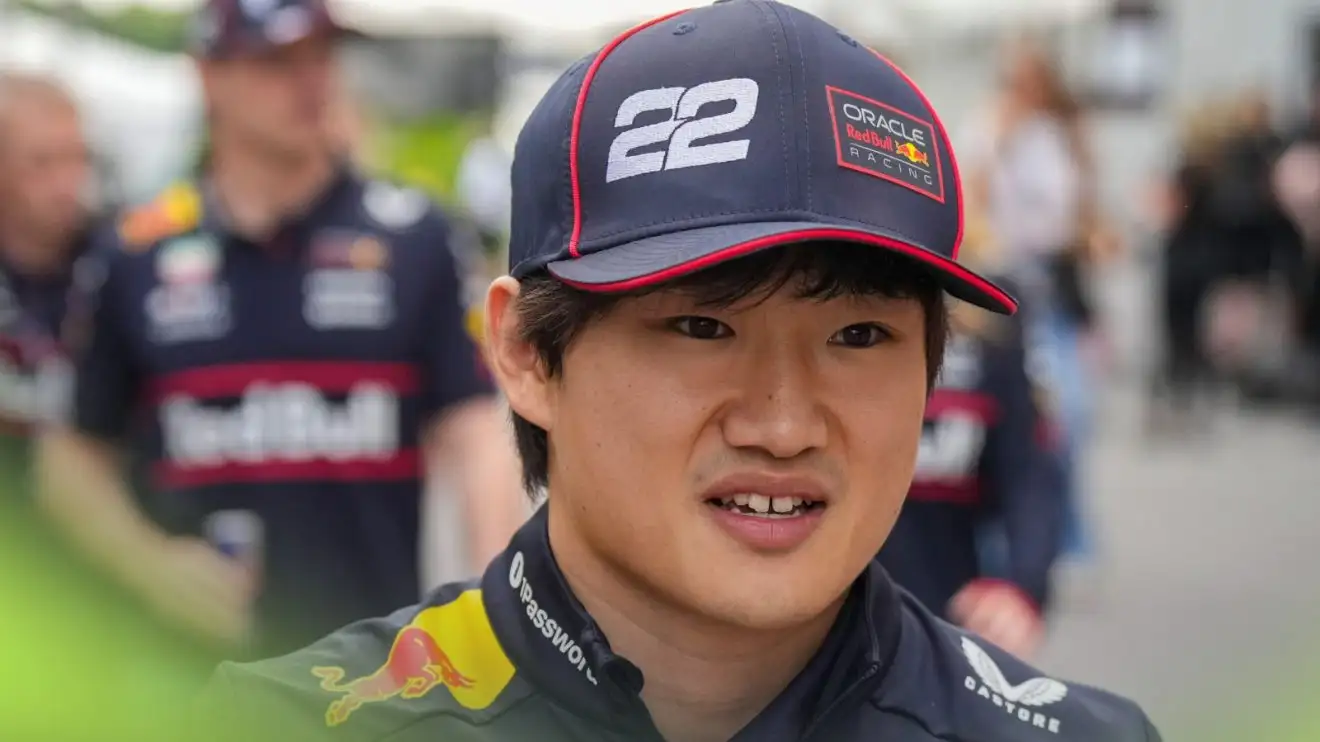 c-1102 Red Bull's Yuki Tsunoda pictured at the 2025 Canadian Grand Prix