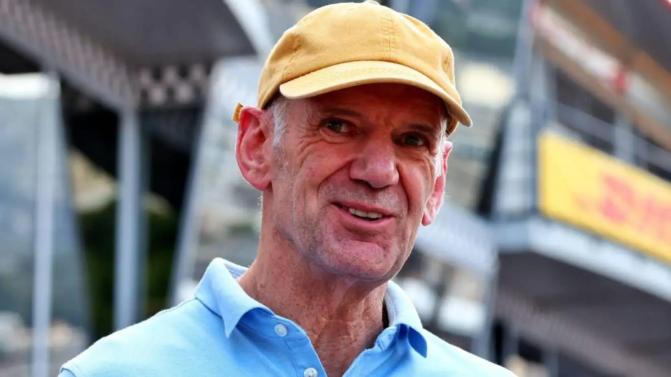 c-1123 F1 design guru Adrian Newey pictured attending the 2024 Monaco Grand Prix